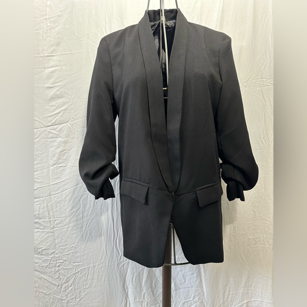 Cute black blazer size large
